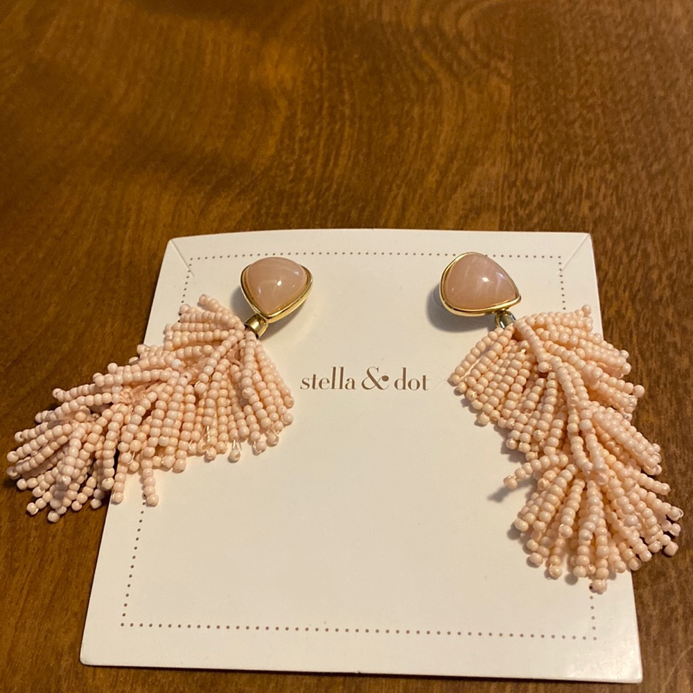 Stella & Dot earrings!